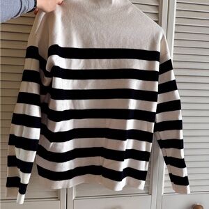 Striped Black and White Sweater